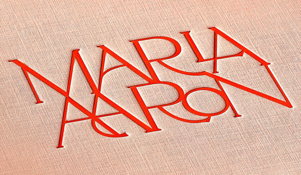 Hardcover Brand Book for Marla Aaron